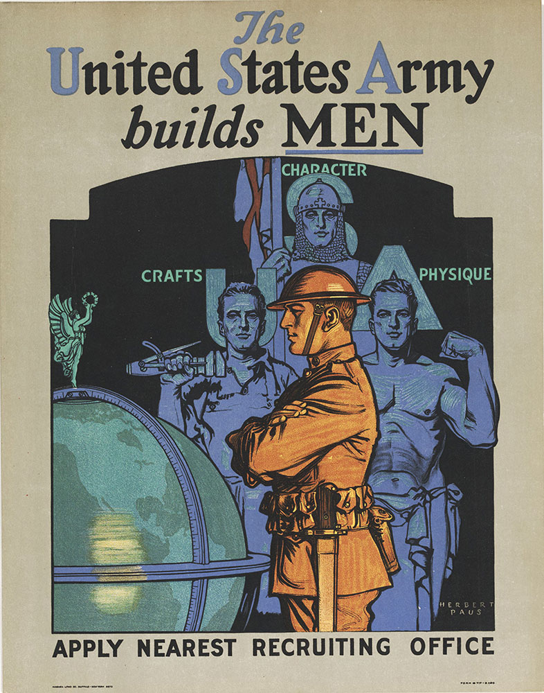 the United States Army builds men