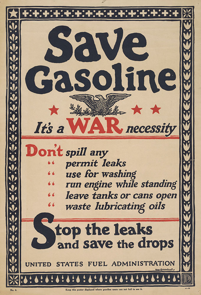 Save Gasoline