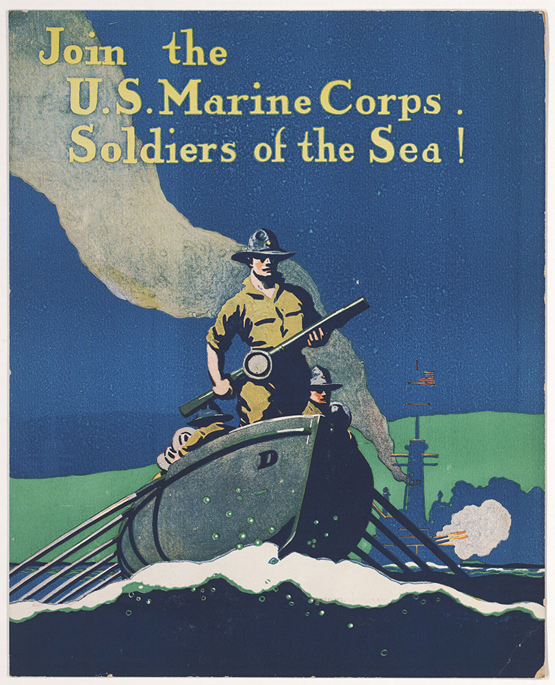 Join the U.S. Marine Corps. Soldiers of the Sea!