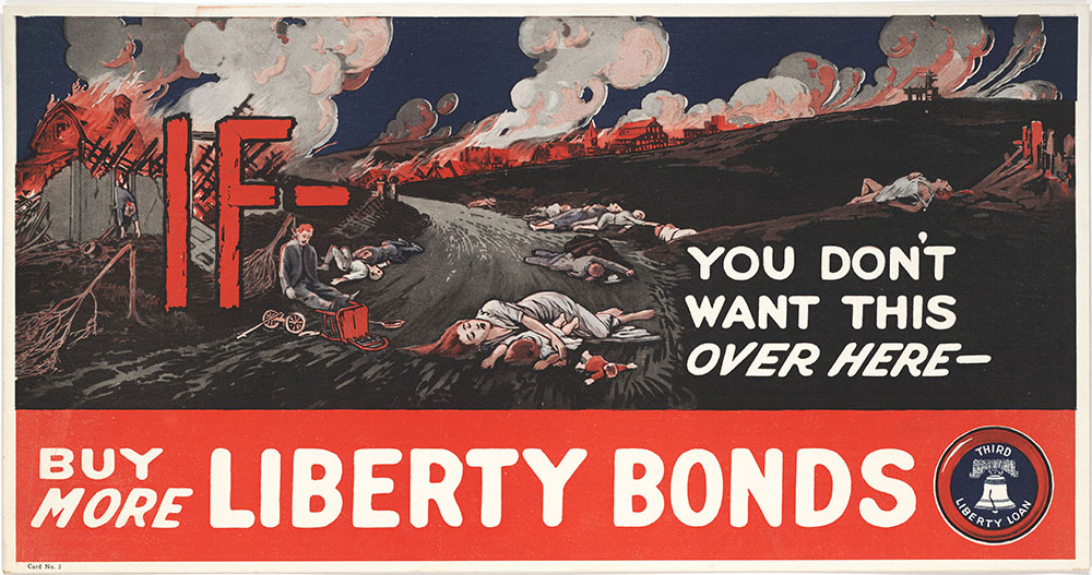 If you don't want this over here, buy more Liberty Bonds
