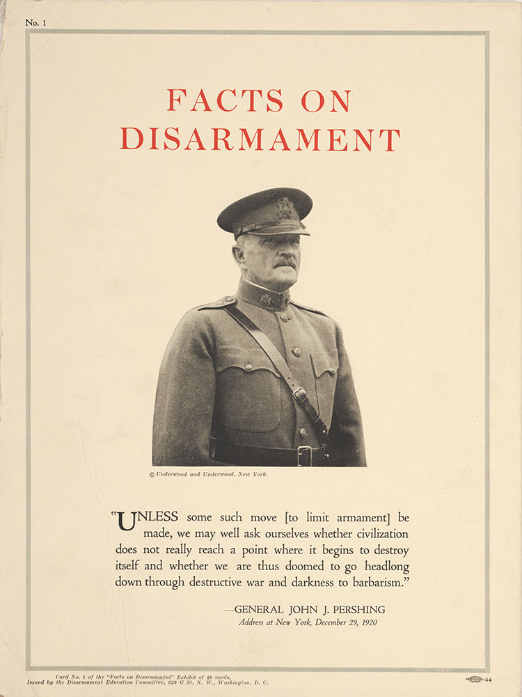 Facts on Disarmament, No.1