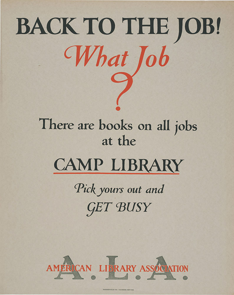 Back to the job!: What job?