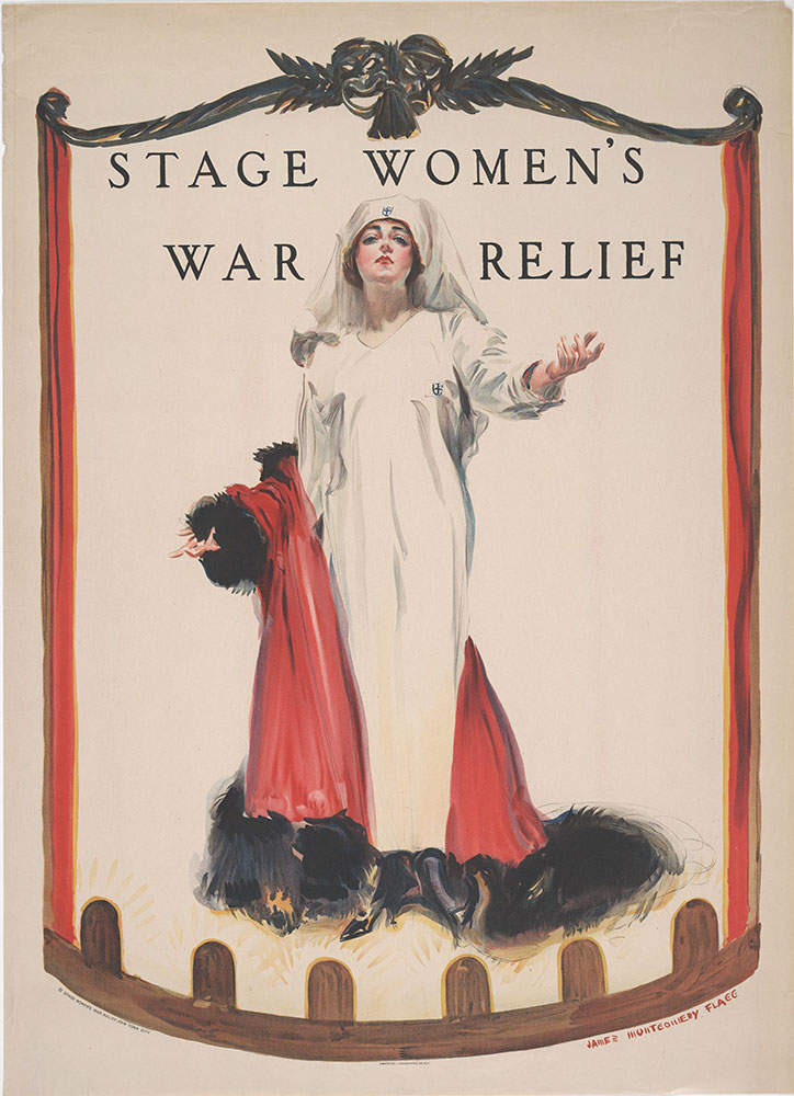 Stage Women's War Relief