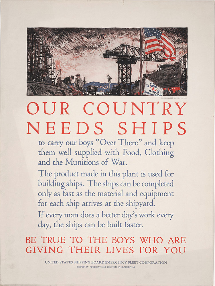 Our country needs ships