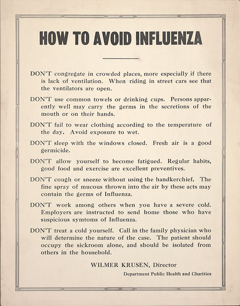 How to Avoid Influenza
